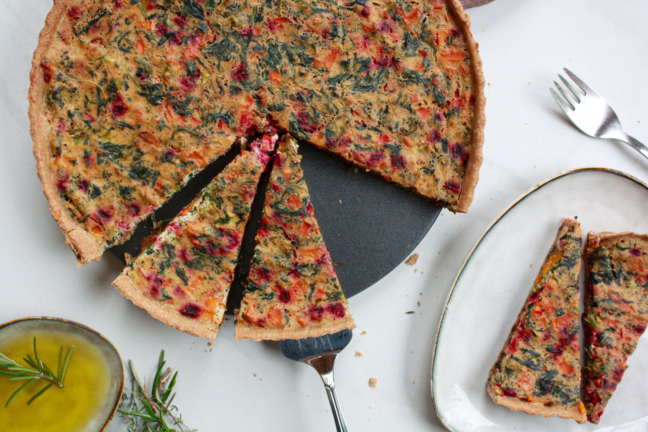 Herbst Quiche mit saisonalem Gemüse - Joppal&amp;Chipal