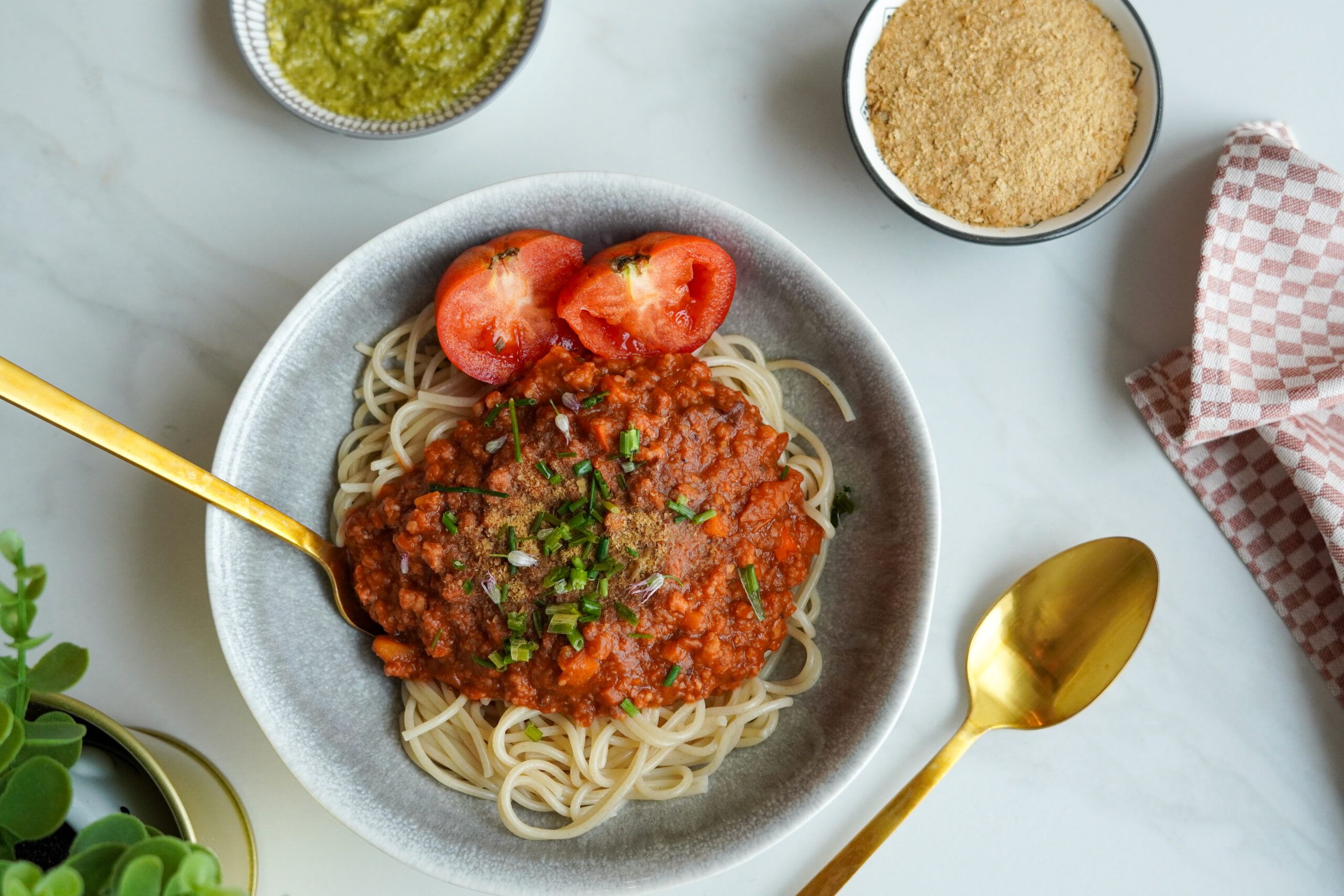 Grünkern Bolognese